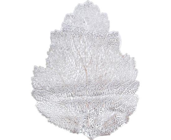 Galda sedziòa BIG LEAF, 36x45cm, sudrabs