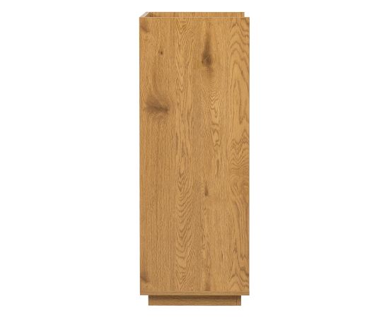 Side board SACHA 50x40xH109cm, melamine with oak bark