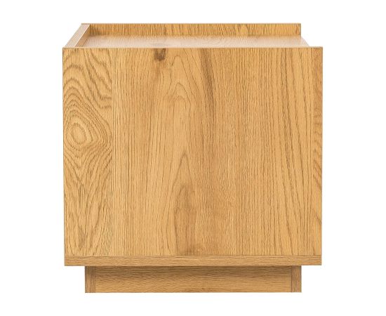 Nightstand SACHA 50x40xH40cm, melamine with oak bark
