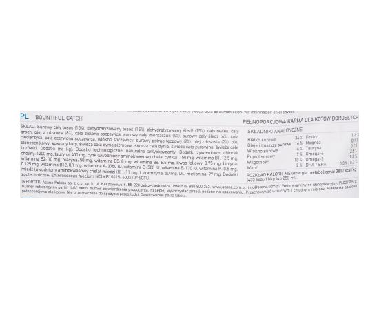 ACANA Bountiful Catch Cat 1,8kg