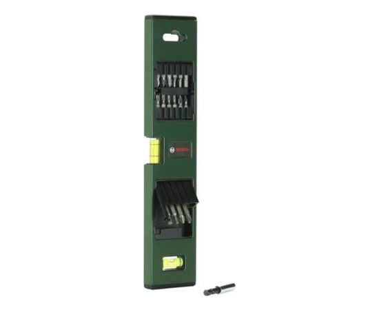 Skrūvgriežu uzgaļu komplekts Bosch Level Set; 17 gab.