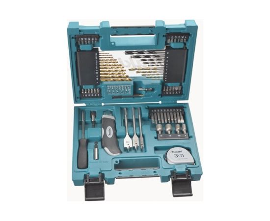 Piederumu komplekts ar 71 vienību Makita D-33691