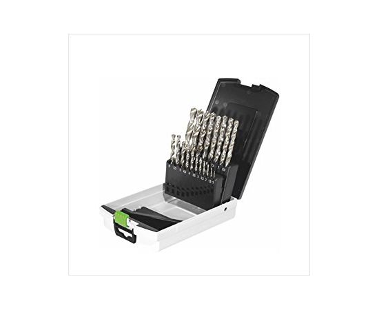 Metāla urbju komplekts Festool HSS D 1-10 Sort/19x; 1-10 mm; 19 gab.