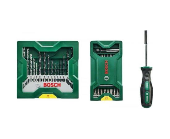 Urbju un skrūvgriežu uzgaļu komplekts Bosch 2607017655; 41 gab.