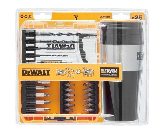 Skrūvgriežu uzgaļu komplekts DeWalt DT70706M-QZ; 25 gab.