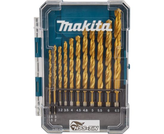 Urbju komplekts Makita D-72855; 1,5-6,5 mm; 13 gab.