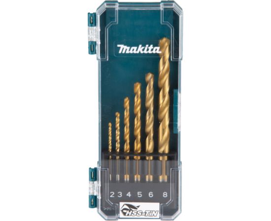 Urbju komplekts Makita D-72833; 2-8 mm; 6 gab.