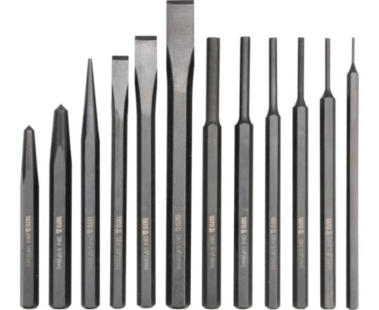 Kaltu komplekts Yato YT-4714; 12 gab.