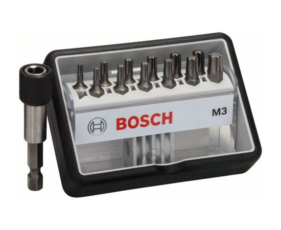 Bosch Uzgaļu komplekts Extra Hard; T; 12 gab. +  turētājs