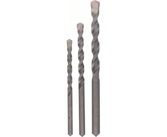 Betona urbju komplekts Bosch Silver Percussion; 5-8 mm; 3 gab.