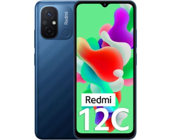 Xiaomi Redmi 12C 6/128GB Blue Mobilais Telefons