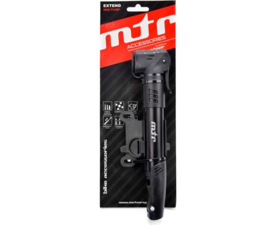 Mini bicycle pump Meteor Stroke 31597 (uniw)