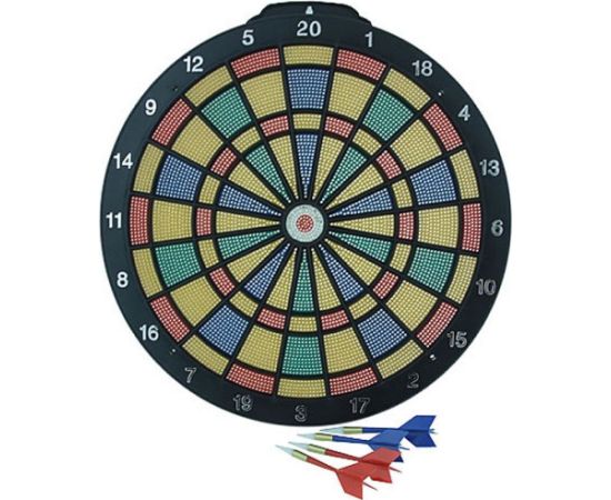 Inny Plastic dart board 35 cm + 6 darts EB000837 / BT26904