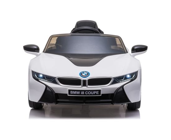 Lean Cars Bērnu vienvietīgs elektromobilis "BMW I8", balts