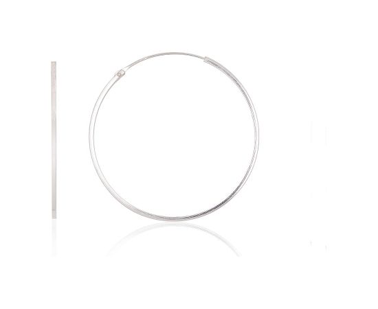 Sudraba auskari-riņķīši #2203952, Sudrabs 925°, 1.6 gr.