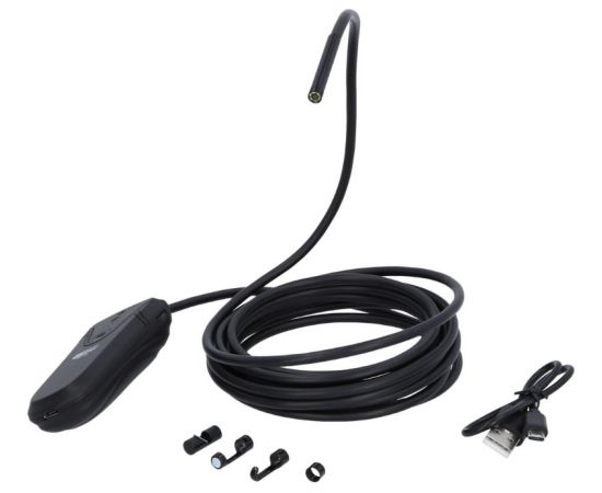 Kstools Wi-Fi video scope set with Ų 5.5 mm 0° front camera probe, 3,5m , 5 pcs
