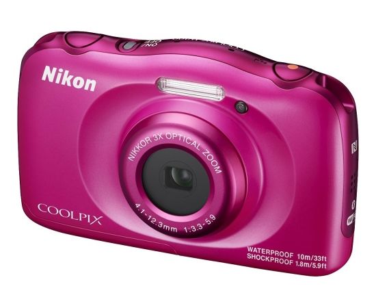 Nikon Coolpix W100, rozā