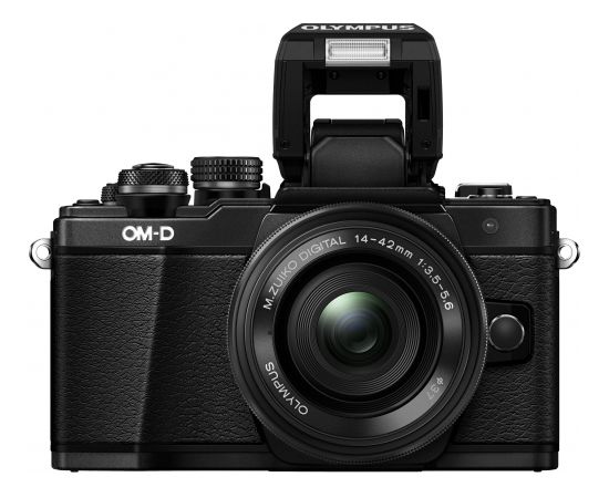 Olympus OM-D E-M10 Mark II + 14-42мм EZ Kit, черный