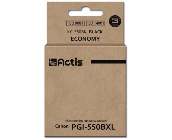 Actis KC-550Bk ink (replacement for Canon PGI-550Bk; Standard; 23 ml; black (with chip)