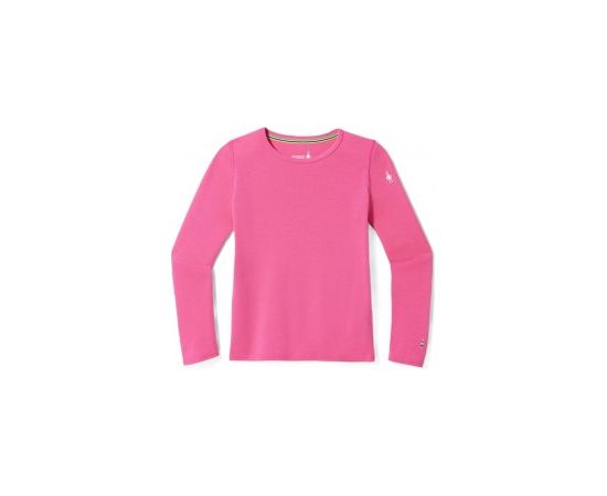 Smartwool Termo krekls Kids CLASSIC Thermal Merino Base Layer Crew M Power Pink