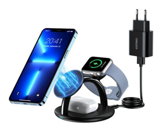 Choetech 3in1 inductive charging station iPhone 12/13/14, AirPods Pro, Apple Watch