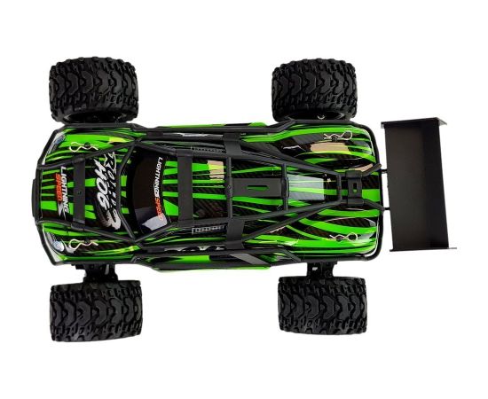 Import Leantoys Off-Road Remote Controlled Green 2.4G 1:18 35 km/h Speed Control