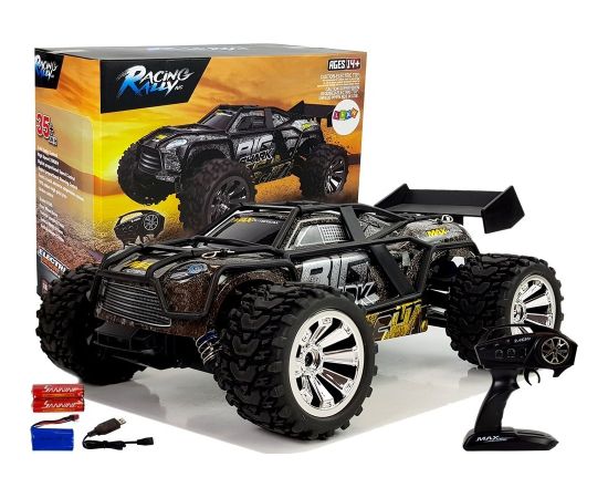 Import Leantoys Off-Road Remote Controlled Brown & Yellow 2.4G 1:18 35 km/h Speed Control
