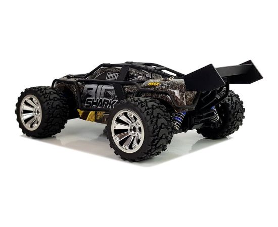 Import Leantoys Off-Road Remote Controlled Brown & Yellow 2.4G 1:18 35 km/h Speed Control