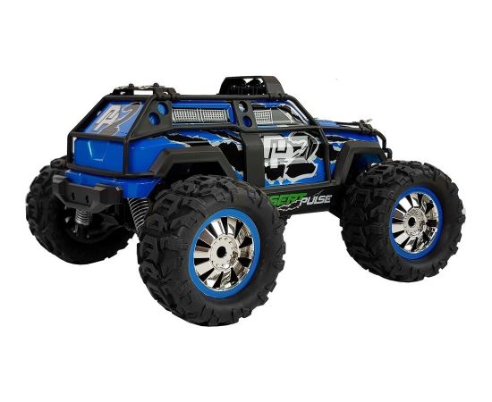 Import Leantoys Rally Car Remote Controlled Blue 2.4G 1:18 35km/h