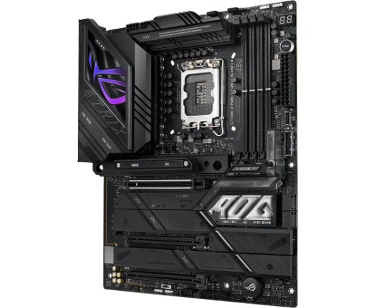 Mainboard ASUS Intel Z790 LGA1700 ATX Memory DDR5 Memory slots 4 2xPCI-Express 4.0 16x 1xPCI-Express 5.0 16x 5xM.2 1xHDMI 1xDisplayPort 10xUSB 3.2 2xUSB-C 1xOptical S/PDIF 1xRJ45 5xAudio port STRIXZ790-EGAMWIFIII Материнские платы