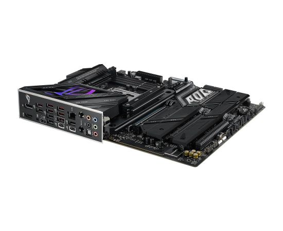 Mainboard ASUS Intel Z790 LGA1700 ATX Memory DDR5 Memory slots 4 2xPCI-Express 4.0 16x 1xPCI-Express 5.0 16x 5xM.2 1xHDMI 1xDisplayPort 10xUSB 3.2 2xUSB-C 1xOptical S/PDIF 1xRJ45 5xAudio port STRIXZ790-EGAMWIFIII Материнские платы