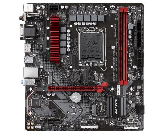 Mainboard GIGABYTE Intel B760 Express LGA1700 Micro-ATX Memory DDR4 Memory slots 2 1xPCI-Express 3.0 1x 1xPCI-Express 4.0 16x 2xM.2 1x15pin D-sub 1xHDMI 1xDisplayPort 2xUSB 2.0 3xUSB 3.2 1xUSB-C 1xPS/2 B760MGAMINGACDDR41.1