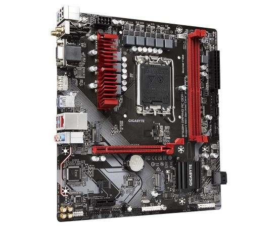 Mainboard GIGABYTE Intel B760 Express LGA1700 Micro-ATX Memory DDR4 Memory slots 2 1xPCI-Express 3.0 1x 1xPCI-Express 4.0 16x 2xM.2 1x15pin D-sub 1xHDMI 1xDisplayPort 2xUSB 2.0 3xUSB 3.2 1xUSB-C 1xPS/2 B760MGAMINGACDDR41.1