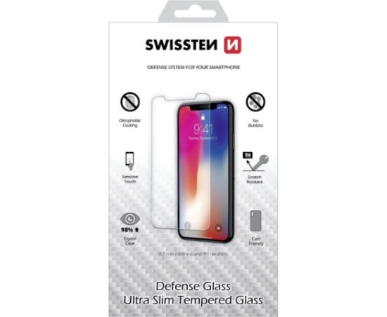 Swissten Tempered Glass Premium 9H Aizsargstikls Huawei P Smart / Enjoy 7S