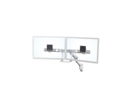 Ergotron HX Dual Monitor Arm, Wall Mount (White)