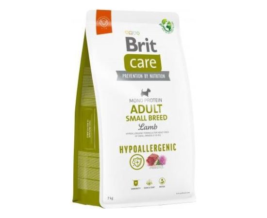 BRIT Care Hypoallergenic Adult Small Breed Lamb&Rice - dry dog food - 7 kg