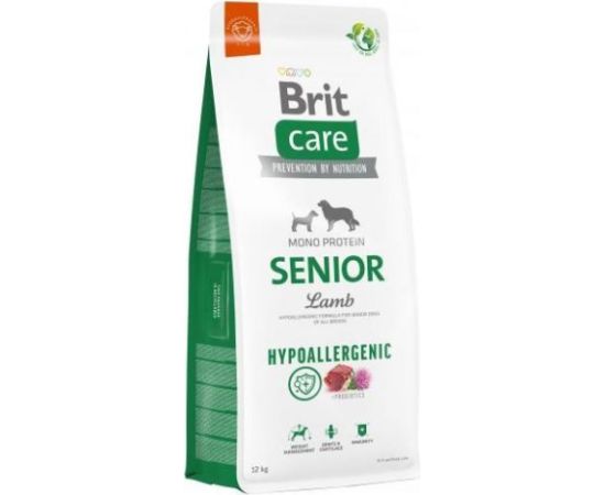 BRIT Care Hypoallergenic Senior Lamb&Rice - dry dog food - 12 kg