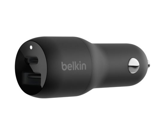 Belkin CCB004BTBK mobile device charger Smartphone, Tablet Black Cigar lighter, USB Fast charging Indoor, Outdoor