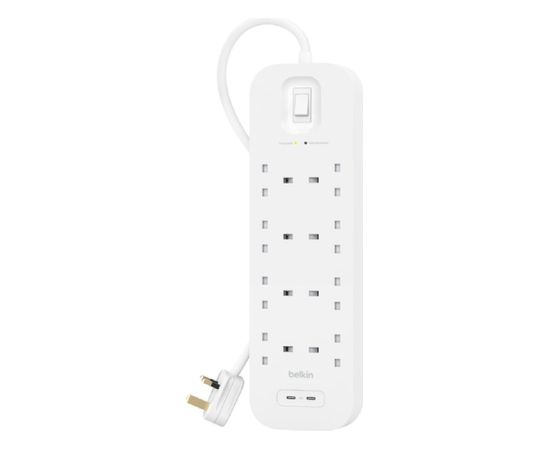 Belkin Connect White 8 AC outlet(s) 2 m