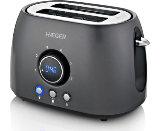 Haeger TO-08D.012A Future Тостер с цифровым таймером 800W