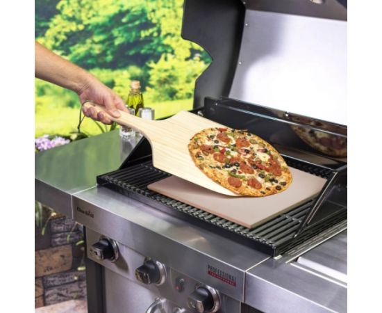 Taisnstūra formas picas akmens Char-Broil Ugunskura katli