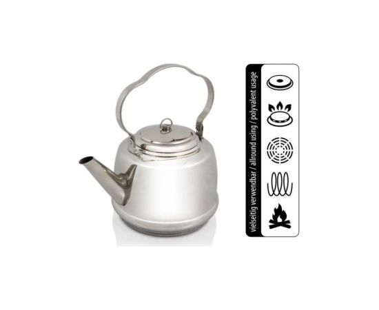 Nerūsējošā tērauda tējkanna 1.5L Petromax Teakettle