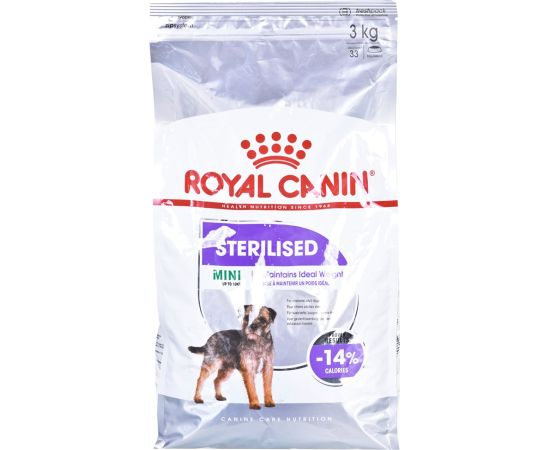 Royal Canin CCN MINI STERILISED - dry food for adult dogs - 3kg