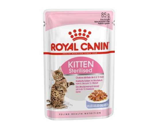 ROYAL CANIN FHN Kitten Sterilised gala Wet cat food 12x85g