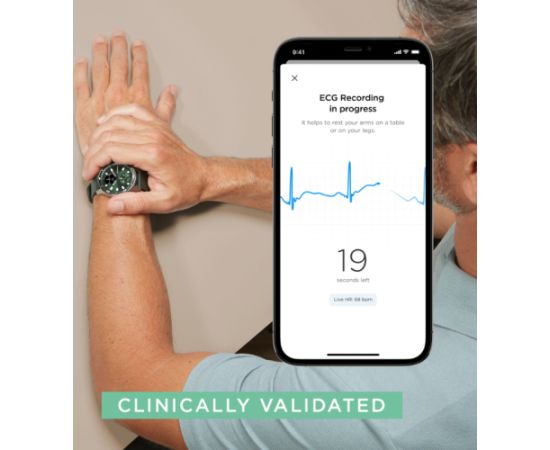 Withings Hibridinis Išmanusis laikrodis Scanwatch Horizon Green