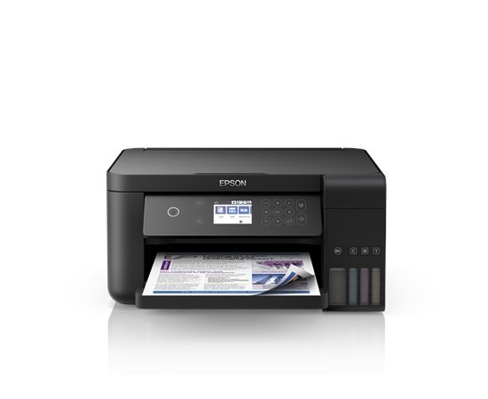 Epson All-in-One Ink Tank Printer   L4160  Colour, Inkjet, Cartridge-free printing, A4, Wi-Fi, Black