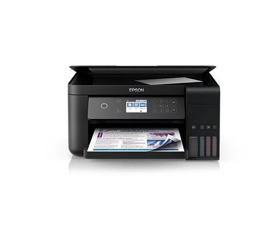 Epson All-in-One Ink Tank Printer   L4160  Colour, Inkjet, Cartridge-free printing, A4, Wi-Fi, Black