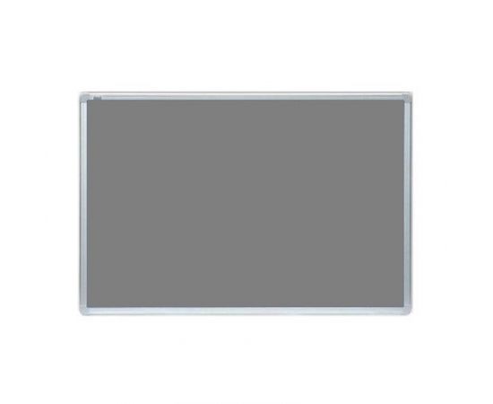 Partitions Wall (double sided) 2x3 TMT1218, 120 x 180 cm, felt surface, Aluminium frame, Gray