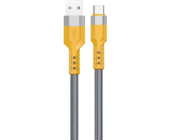USB savienojuma ar USB-C kabelis Dudao L23AC 120W 1m (pelēks)