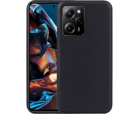 Fusion soft matte силиконовый чехол для Xiaomi Redmi Note 12 5G | Poco X5 черный